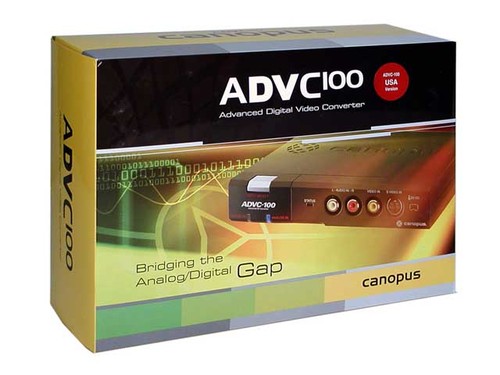 Configure a PC with Canopus ADVC-100 Digital Converter