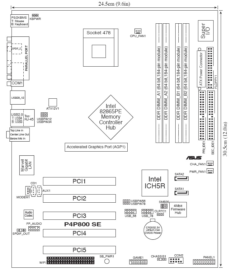 Configure a PC with Asus P4P800SE