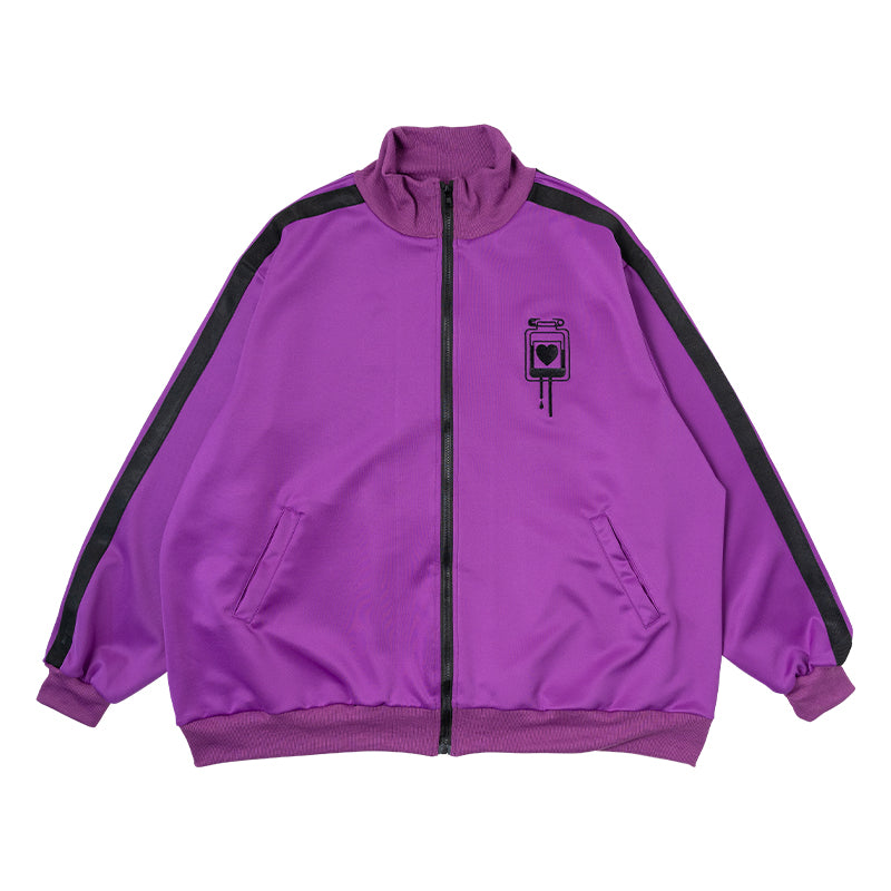 輸血/薬瓶 ジャージジャケット パープル – ACDC RAG