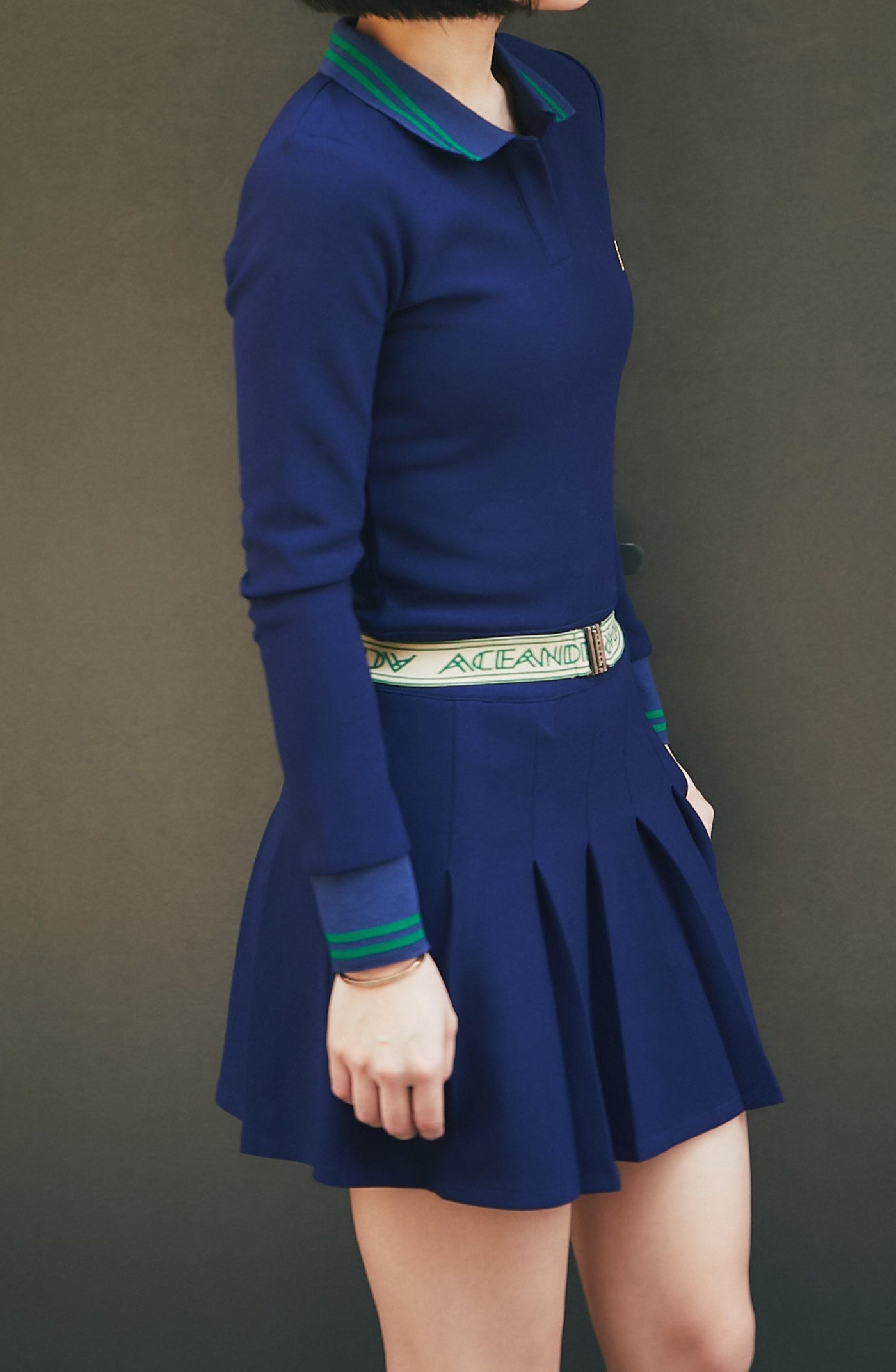 ALL DAY ベルト付きポロワンピース – ACEANDRARE