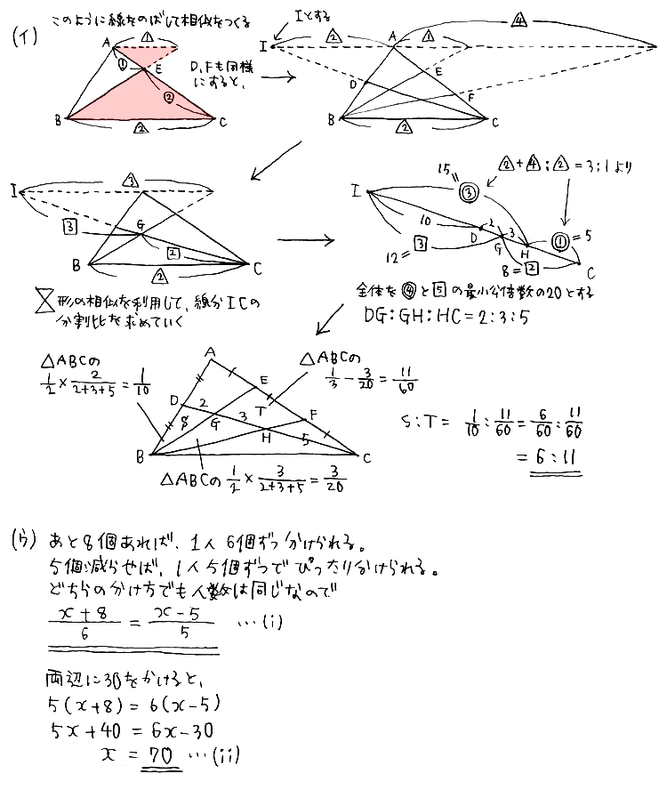 2019（平成31）年 神奈川県公立高校入試問題（数学）解説 / 都筑区北
