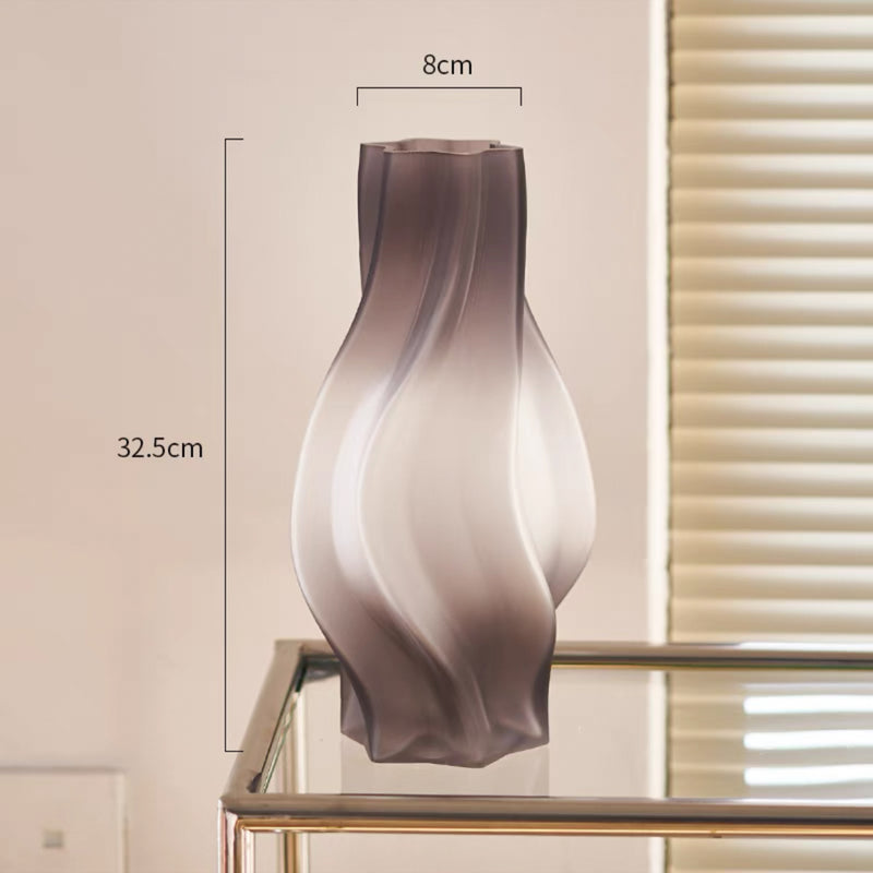 グラデーションガラスフラワーベース – acacia