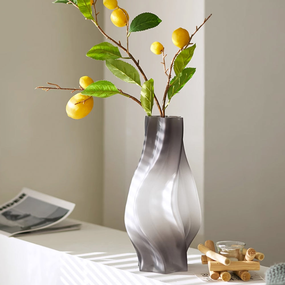 グラデーションガラスフラワーベース – acacia