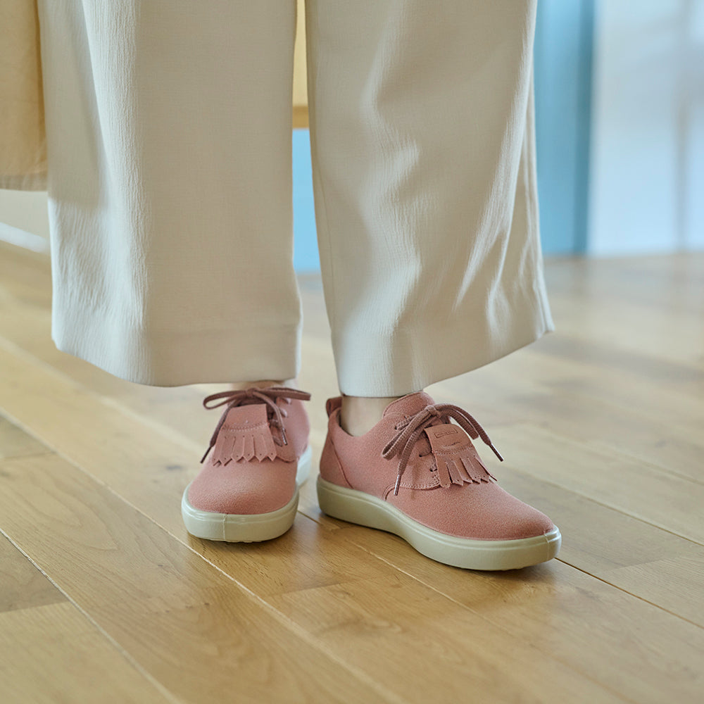 アキレス・ソルボ C 611 スエード/ローズ｜キルトタン付き2wayレース