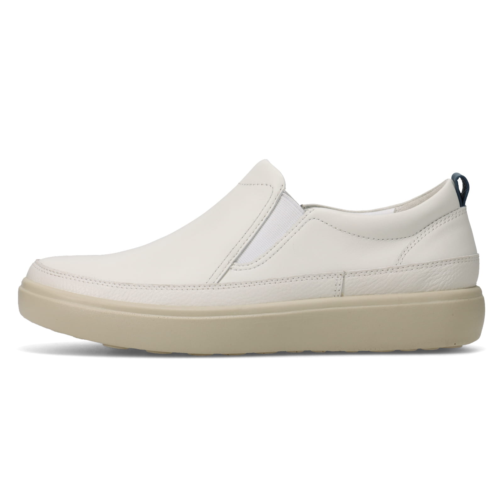 アキレス・ソルボ C 612 白｜シンプルレザースリッポン｜3E