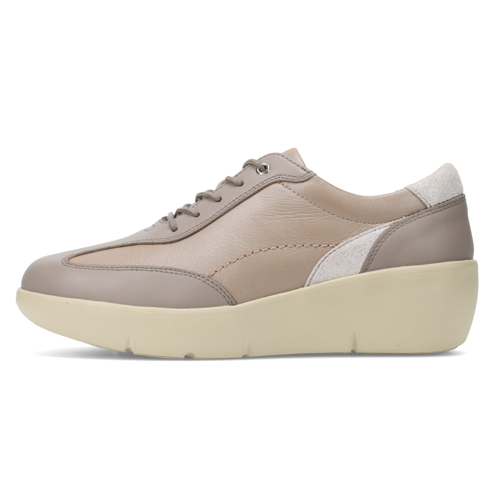 アキレス・ソルボ H 619 ライトグレー｜ラメアクセントが上品な牛革