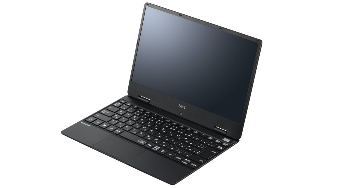 NECが917gの企業向けノートPC、キーボード幅を2センチ広げ打鍵感を向上