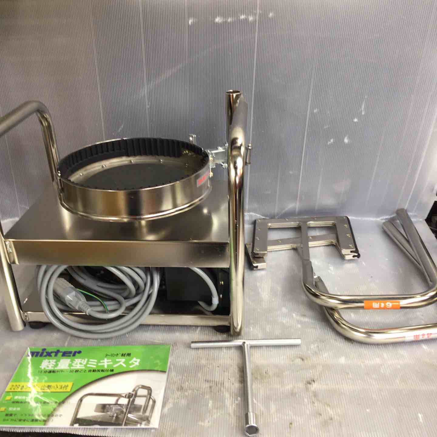 未使用】ミキスタ工業 シーリング材用撹拌機 軽量型ミキスタ【草加店