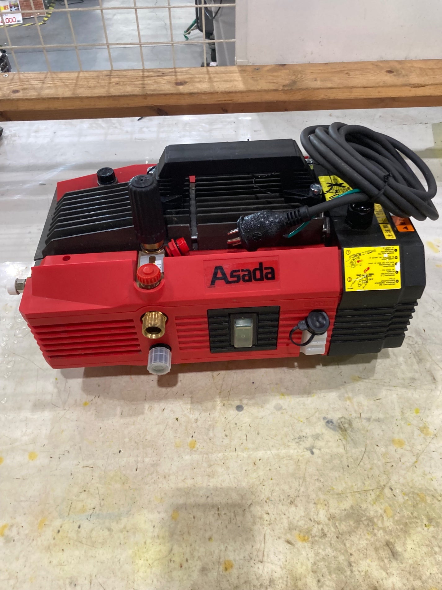 〇アサダ(ASADA) 高圧洗浄機 8.5/60 HD8506 吐出量 7.0L/分(50Hz)・8.5