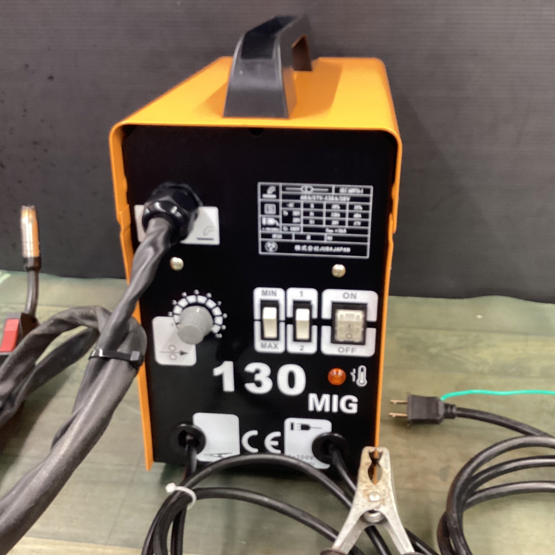 JUBA ノンガス半自動溶接機 IEC 60974-1 【東大和店】 – アクトツール