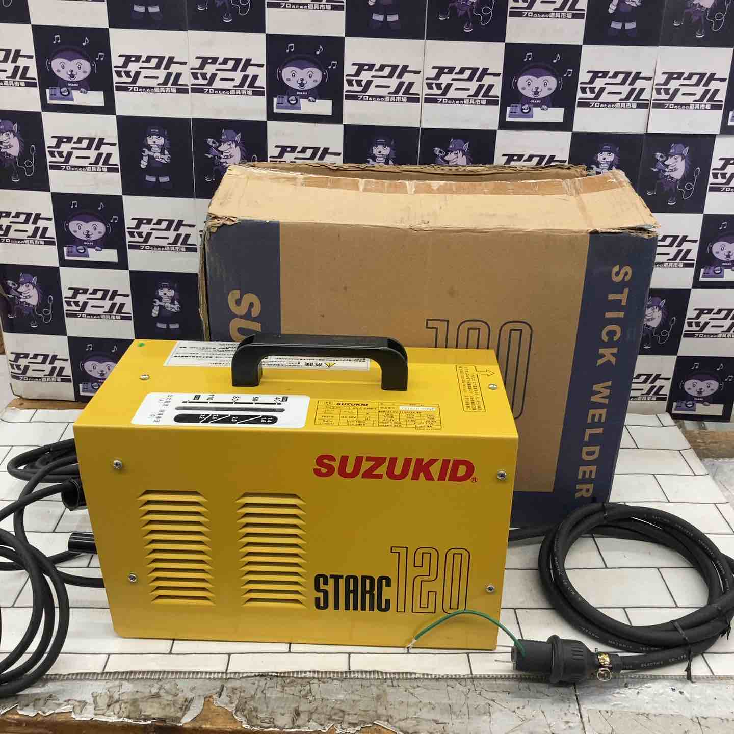 現状品/通電確認のみ◇スズキッド(SUZUKID) 100V/200V兼用交流アーク