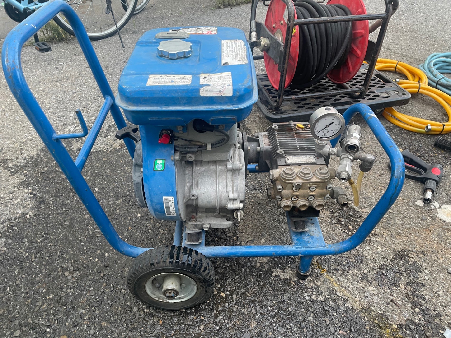 店頭受取り限定】〇精和産業(セイワ/SEIWA) エンジン高圧洗浄機 JC