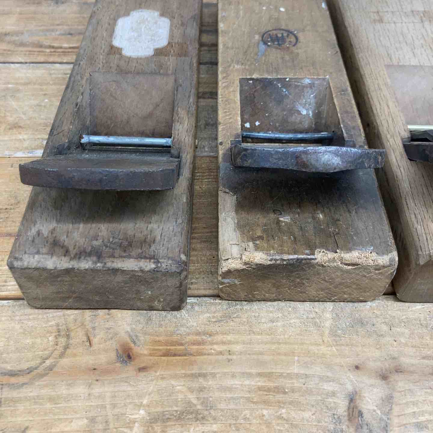 中古品】 秀童・秀正・長光・千代・富鶴 鉋5点セット 鉋 かんな カンナ