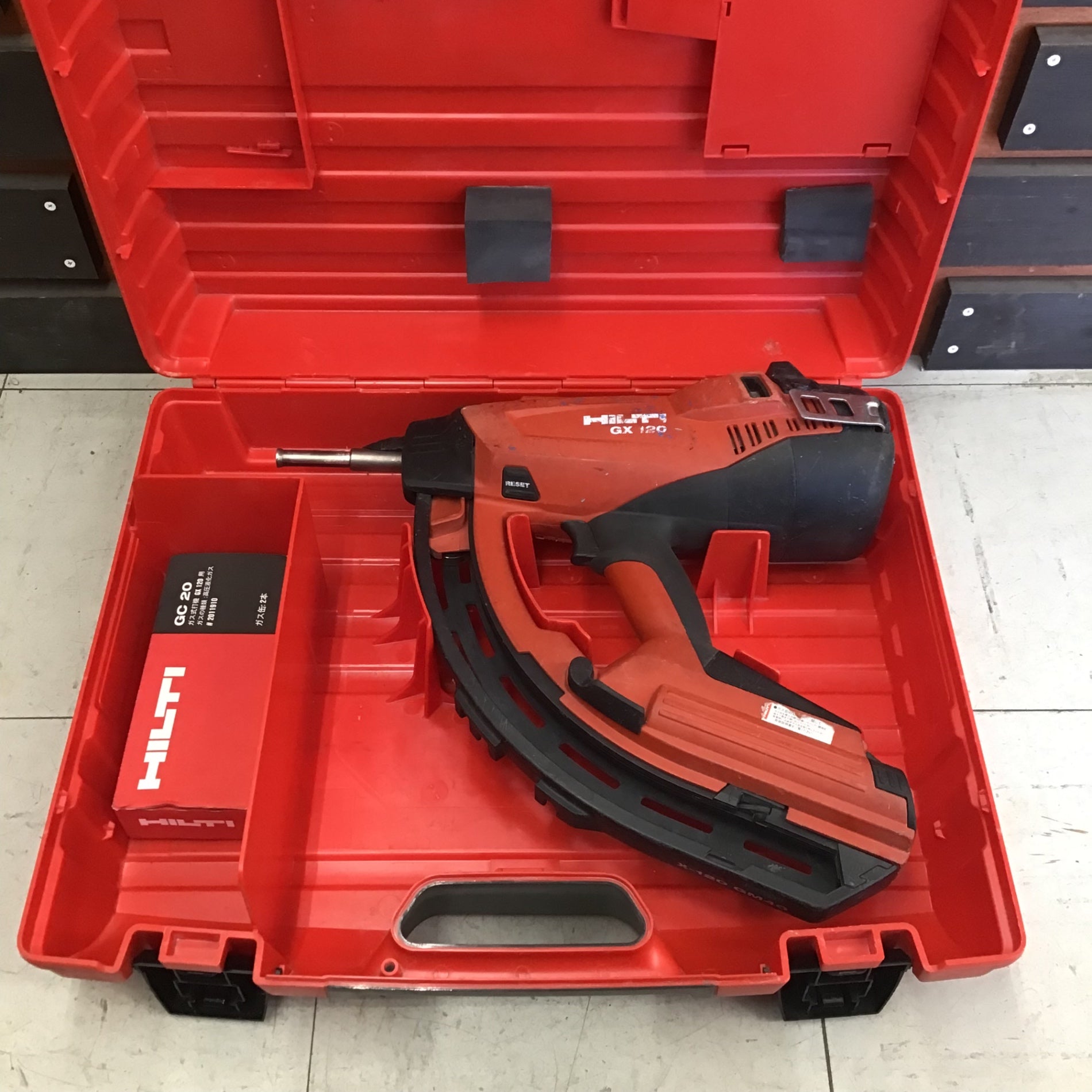 中古品】 ヒルティ/HILTI ガス式鋲打機 GX120 【鴻巣店】 – アクト