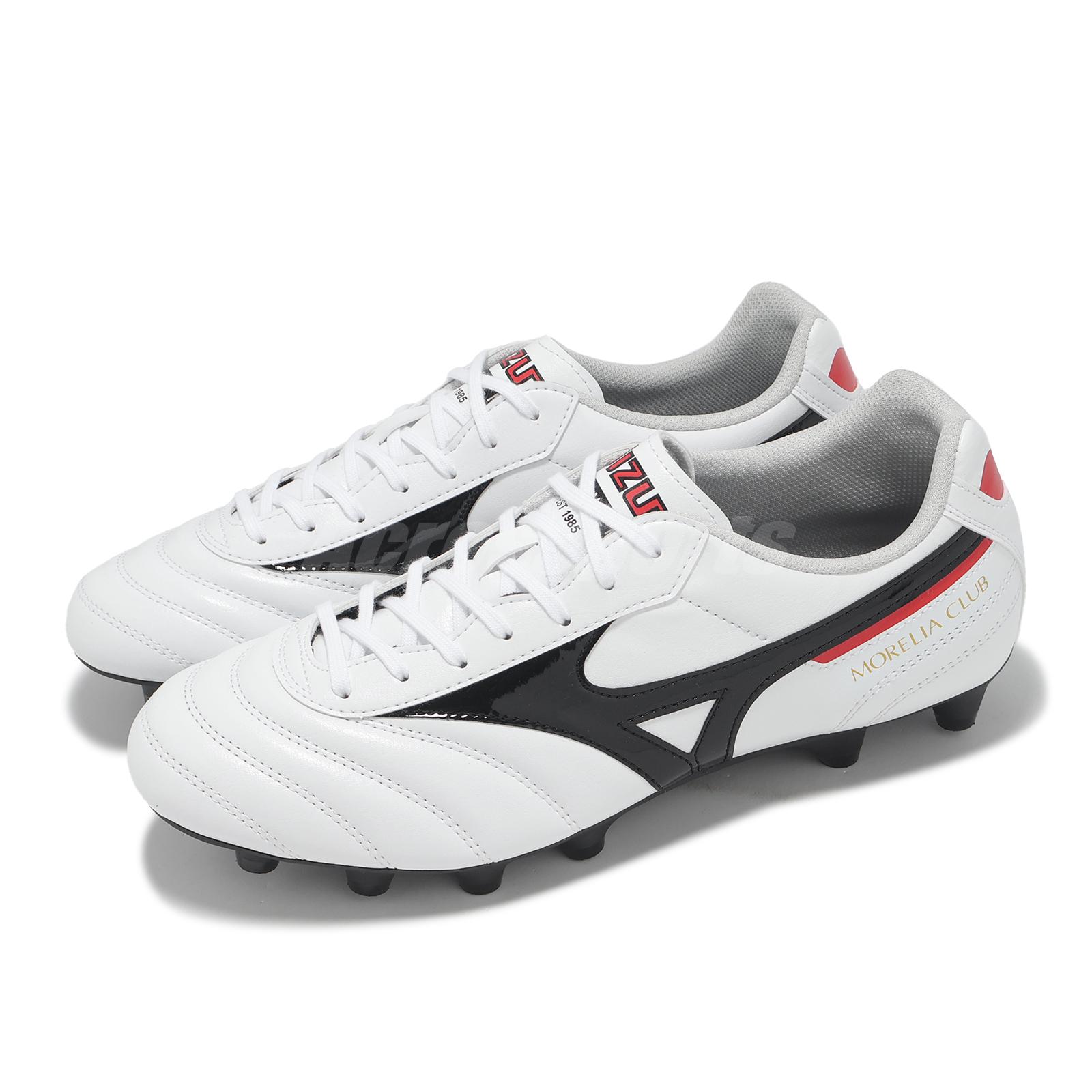 Mizuno Morelia II 2 Club White Black Red Men Soccer Spikes Cleats