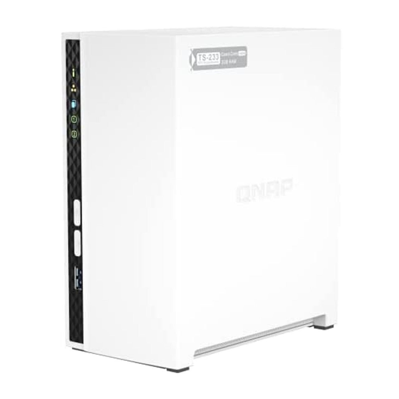 QNAP TS-233-US 2 Bay Affordable Desktop NAS with ARM Cortex-A55