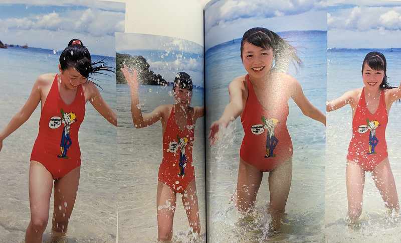 森林恵理奈/Erina Moribayashi 水の花 あおいはな | aaabook-idol