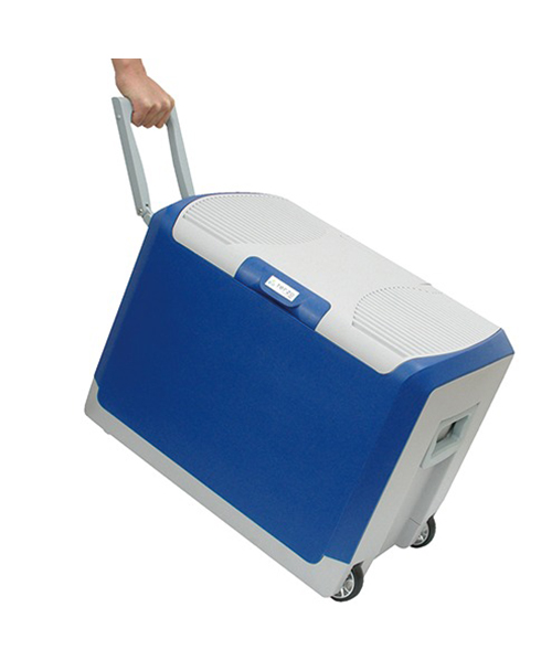 アウトドアレジャーに！電源付き車載用クーラーボックス