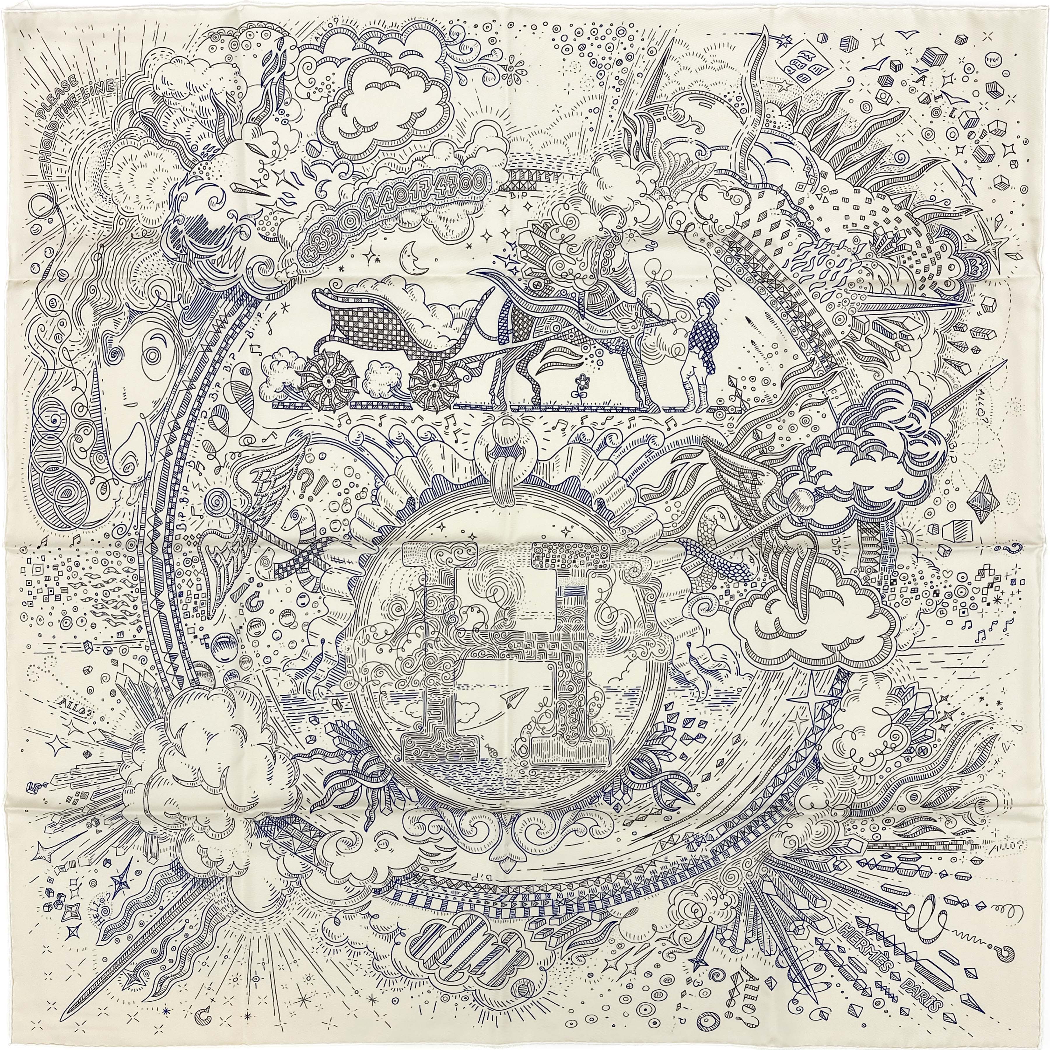 Hermès Please Hold The Line 90