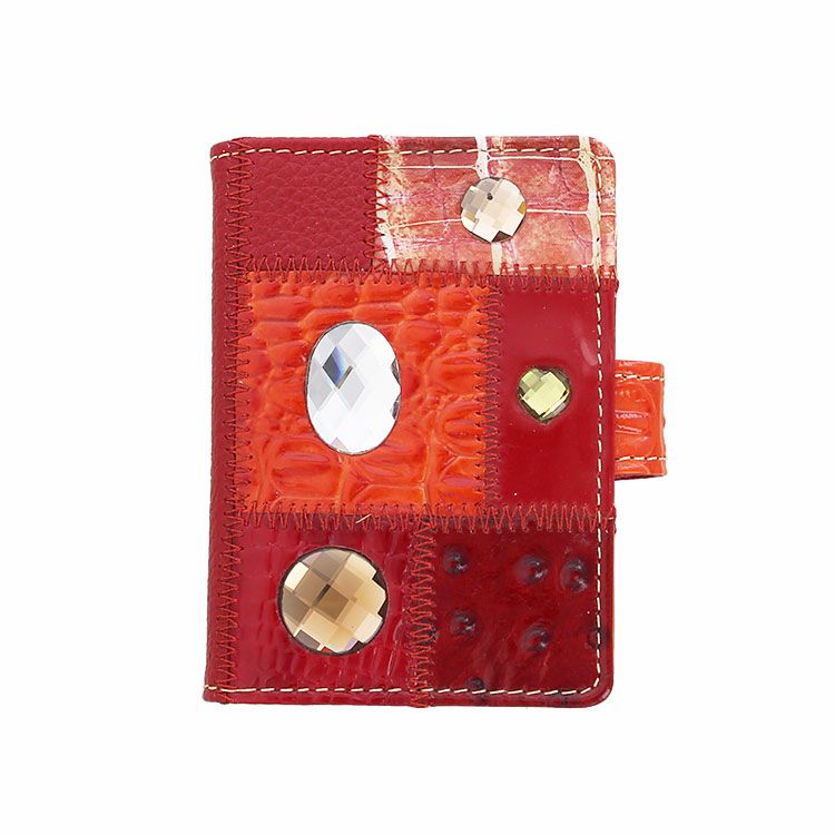 MICHELANGELO】イタリアンレザーパッチワークカードケース/2320001