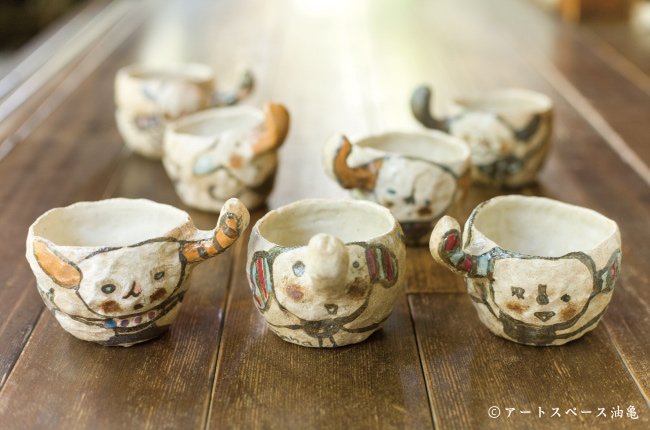 タナベヨシミ　4点セット 作家でえらぶ > タナベヨシミ－作家もの陶器・うつわ・アートの通信