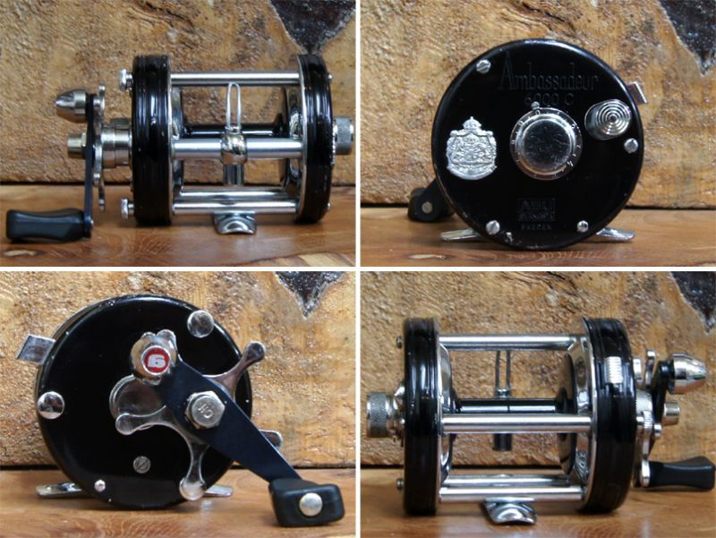 オールド ABU Ambassadeur 6000C svangsta6000C波型ブレード☆ブラック