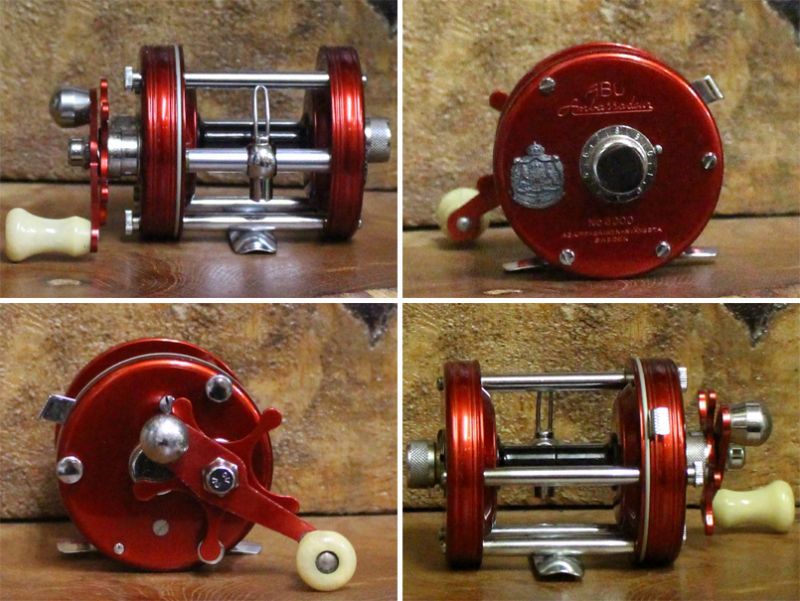 オールド ABU Ambassadeur 60006000波型リム☆美品☆4スクリュー