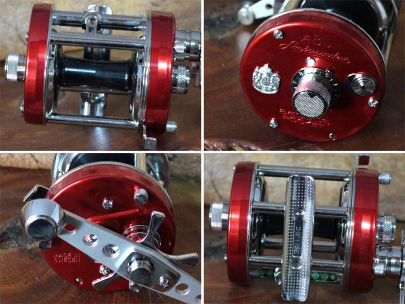 ABU Ambassadeurアブ アンバサダー 6500CS ROCKETレッド☆未使用