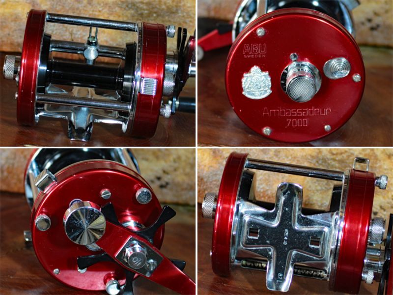 ABU Ambassadeurアブ アンバサダー 7000赤 - ABU's memory