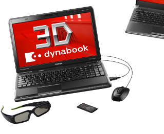 液晶一体型と3Dとモバイルと勢揃い 東芝dynabook 2011春モデル