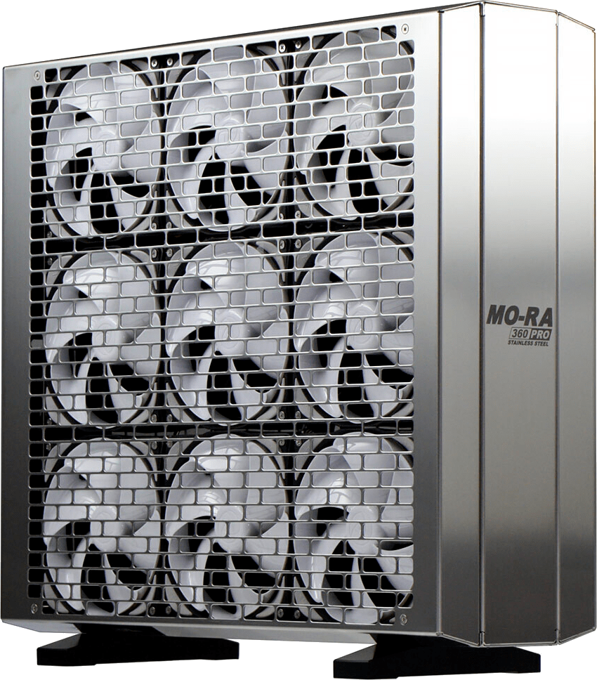 The MO-RA3 PC Radiator System from Watercool - Massive and Beautiful
