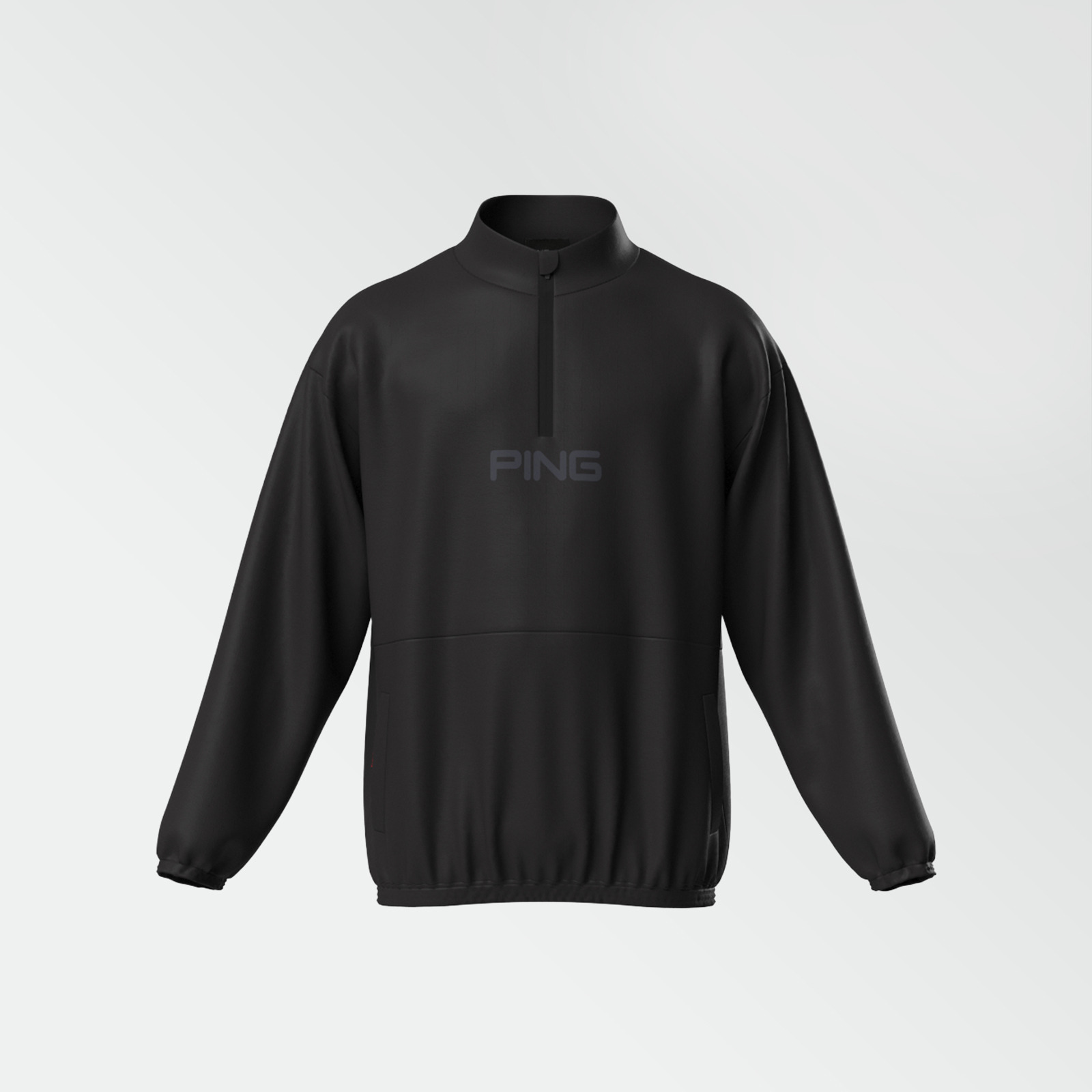 PING×AddElm＞ストレッチクロスハーフジップブルゾン｜AddElm