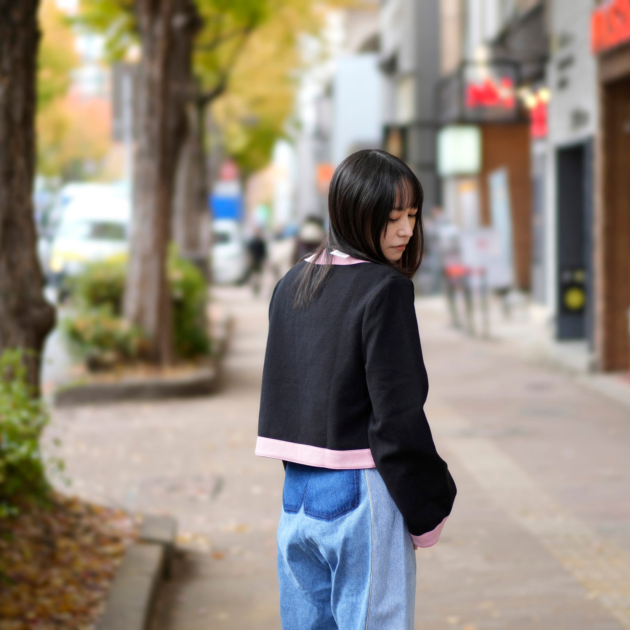 31SJ00JK312BLK | Onyx Tassel Jacket | Color:Black【SISTER JANE_