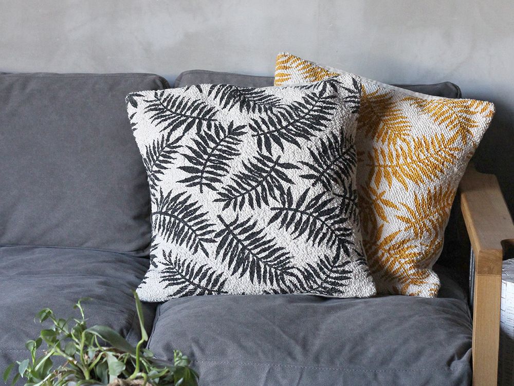 ロールタフテッド クッションカバー 2117 リーフ | 家具・インテリア a