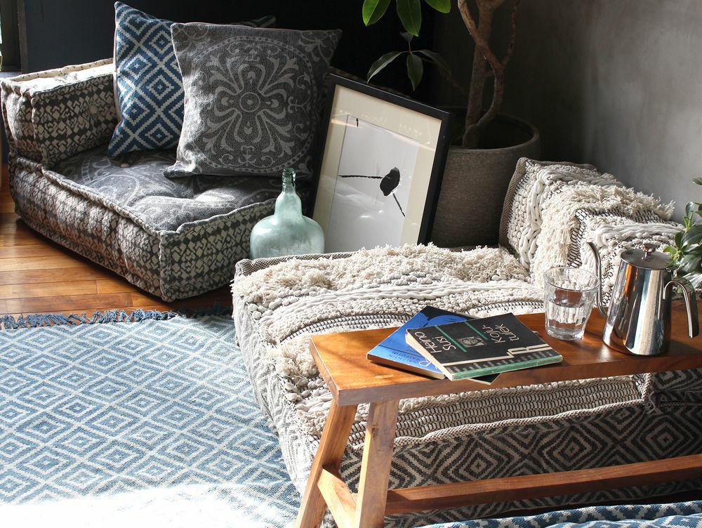 クーポン対象】ブロック マルチ ソファ センター マック ホワイト - a