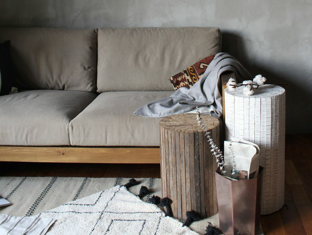 送料無料】コレクトウッド ラウンドハイスツール - a.depeche(アデペシュ)