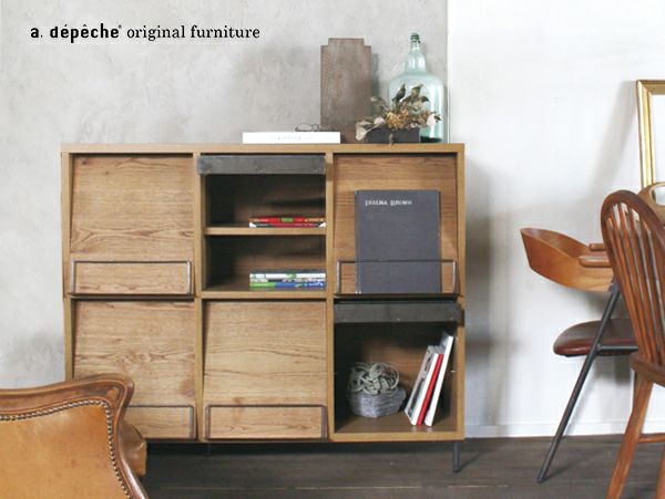 クーポン対象】カデル レコードラック 3x2 - a.depeche(アデペシュ)