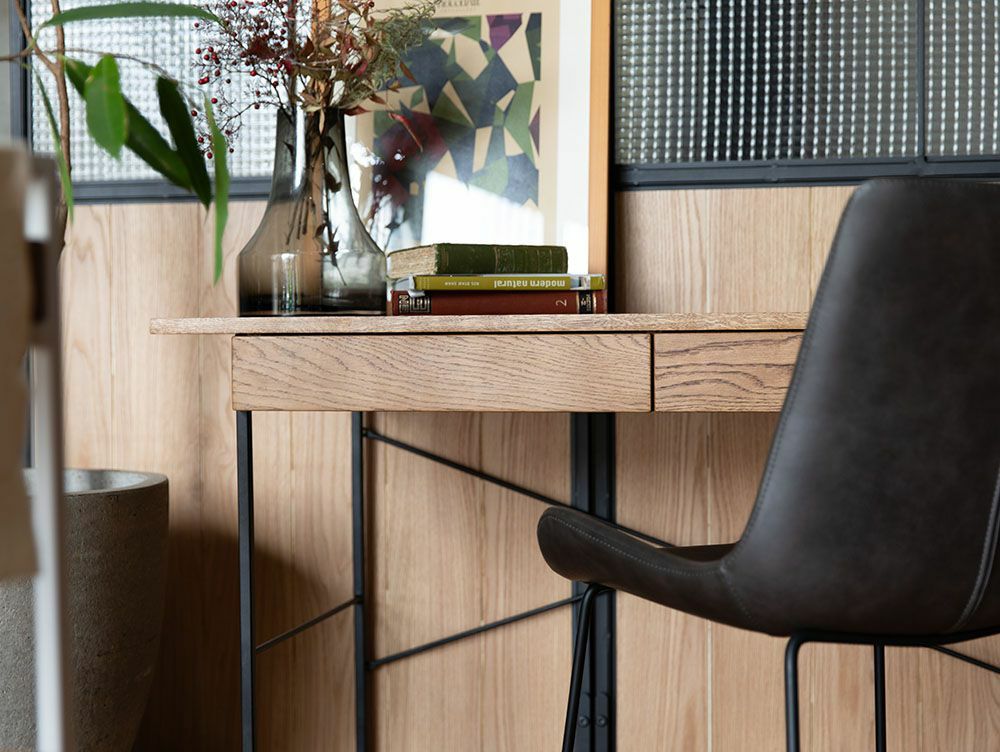 クーポン対象】ポル デスク 1200 ワイド マットブラック - a.depeche