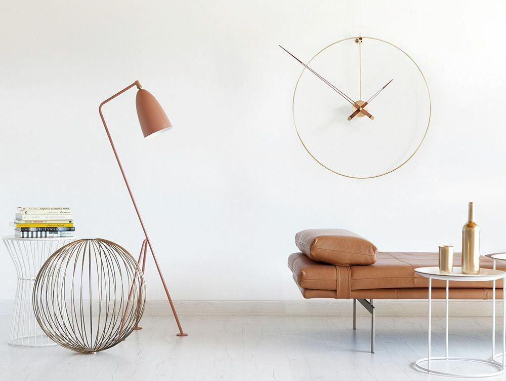 希少 リズム時計 ERGOLANO ミニクロック ゴールド デッドストック 希少