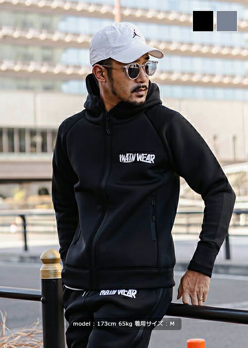 SALE】M/Wエンブレムジップパーカー | adamsJUGGLER（アダムス