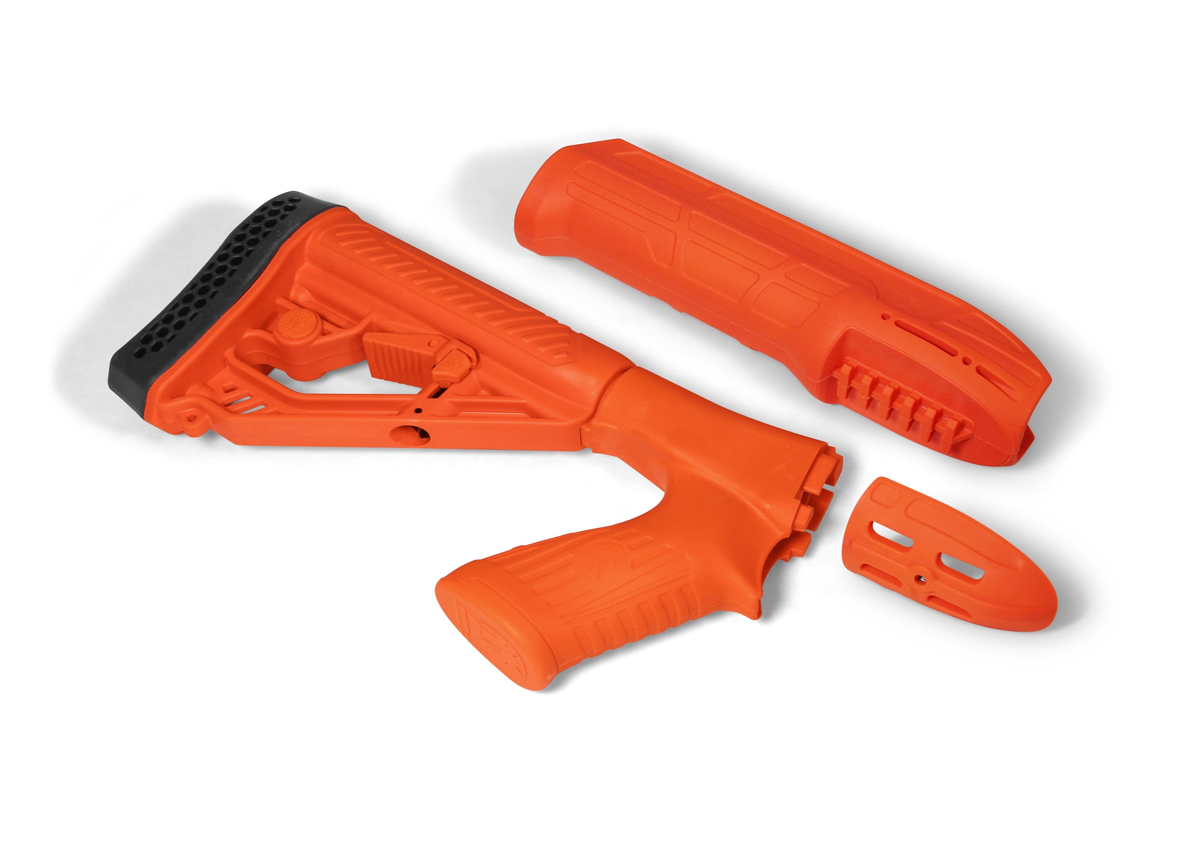 Orange Less Lethal EX Performance Forend & Stock for Remington 870
