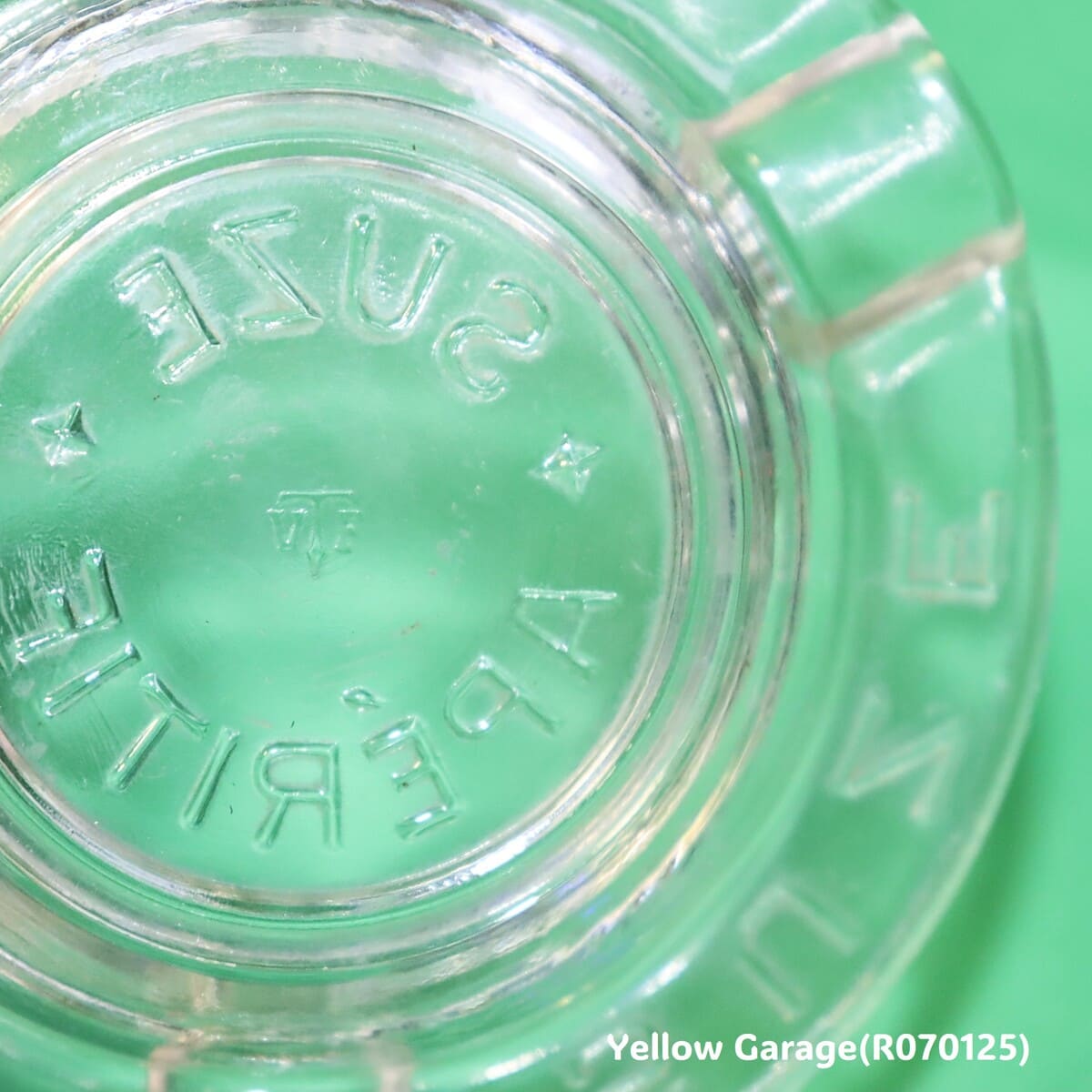 ヴィンテージガラス灰皿 SUZE APÉRITIF | フランス製 – ADHOCストアー