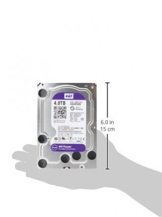 Western Digital 4TB Purple Surveillance SATA 6Gb/s Hard Drive