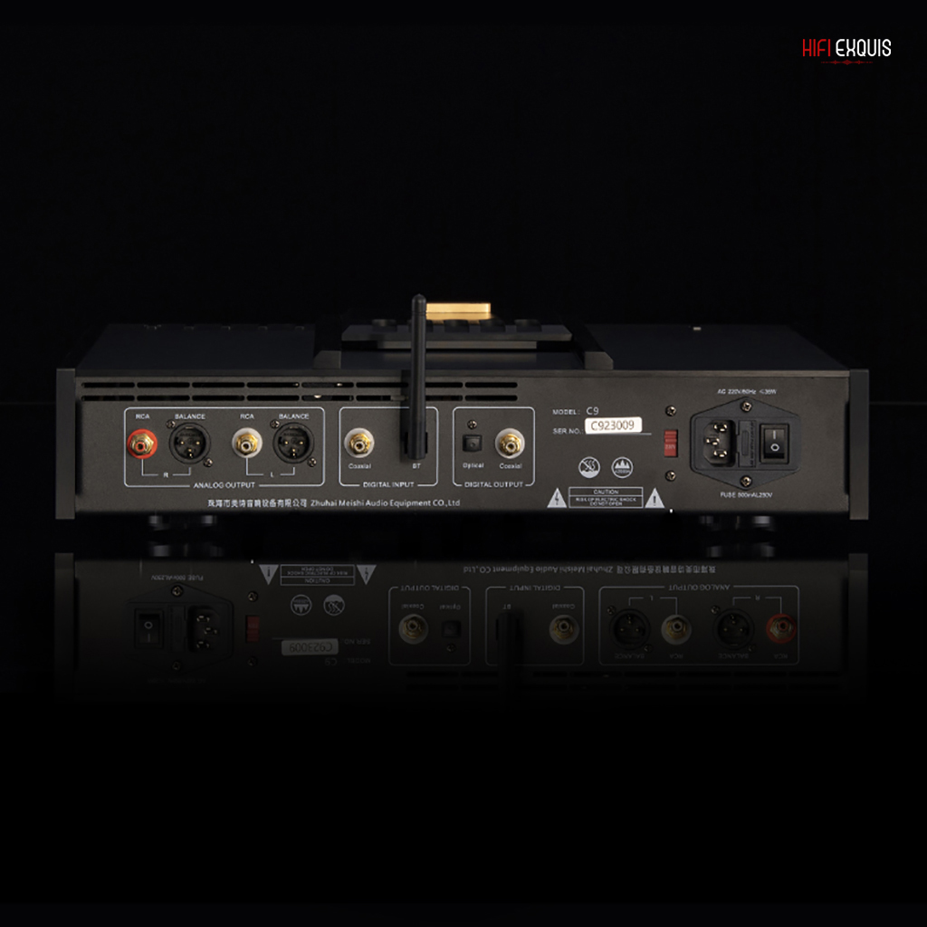 Muzishare C9 Balanced Tube CD Player & ES9038Q2M Decoder