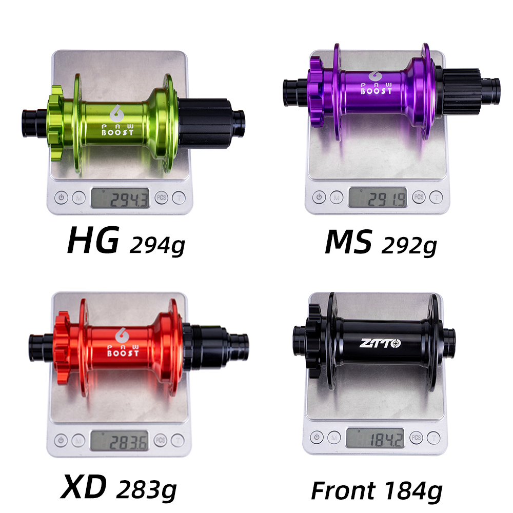 Ztto mtb 6爪ディスクブレーキ148ハブブースト32穴P3 vs dt 370 xm490