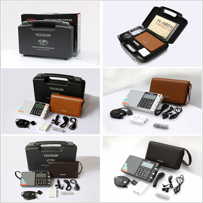 Tecsun PL-880 FM/AM/MW/LW/SW SSB フルバンドデジタルチューナー高