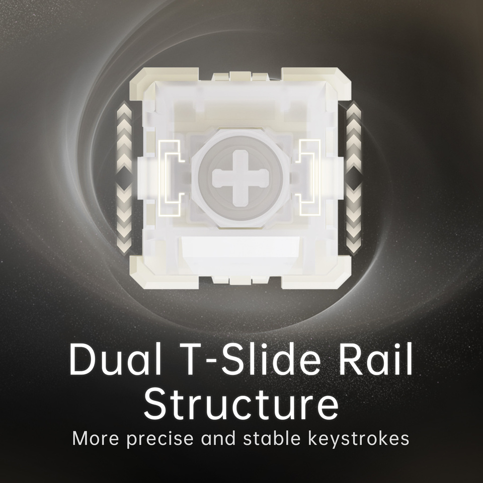 Wuque Studio WS Flux HE スイッチ クラッキー サウンド 35gf 磁気