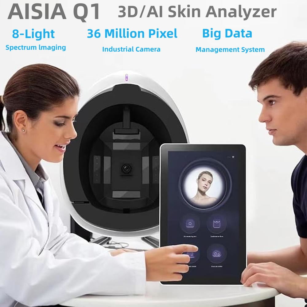 AISIA Q1 3D AI Facial Skin Analyzer Detection Skin Problem