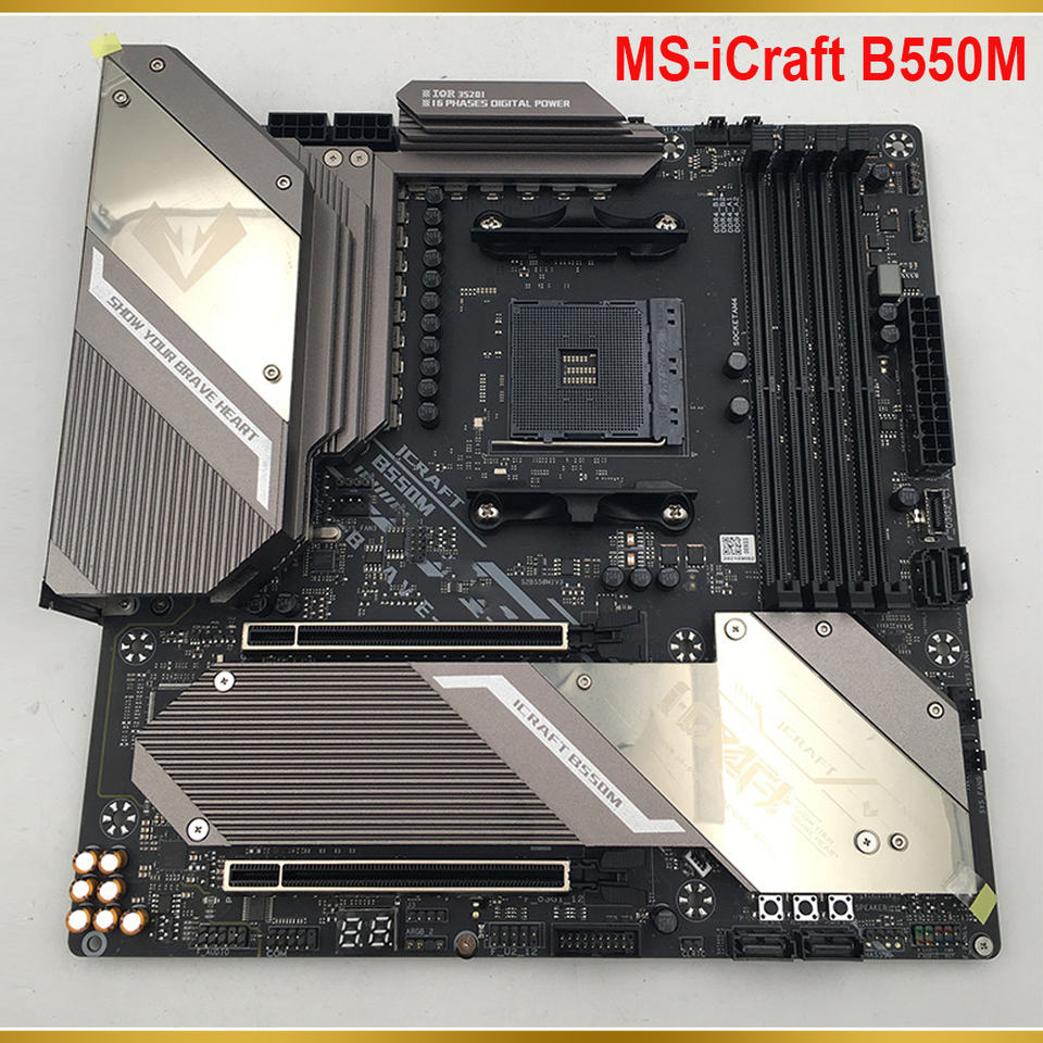 デスクトップコンピュータのマザーボードソケット AM4 NVME M.2 SATA