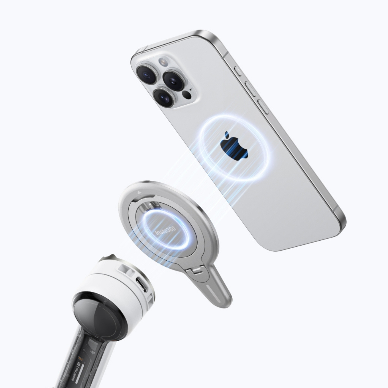 Insta360 Flow 2 Pro アクセサリー コレクション 磁気電話クランプ